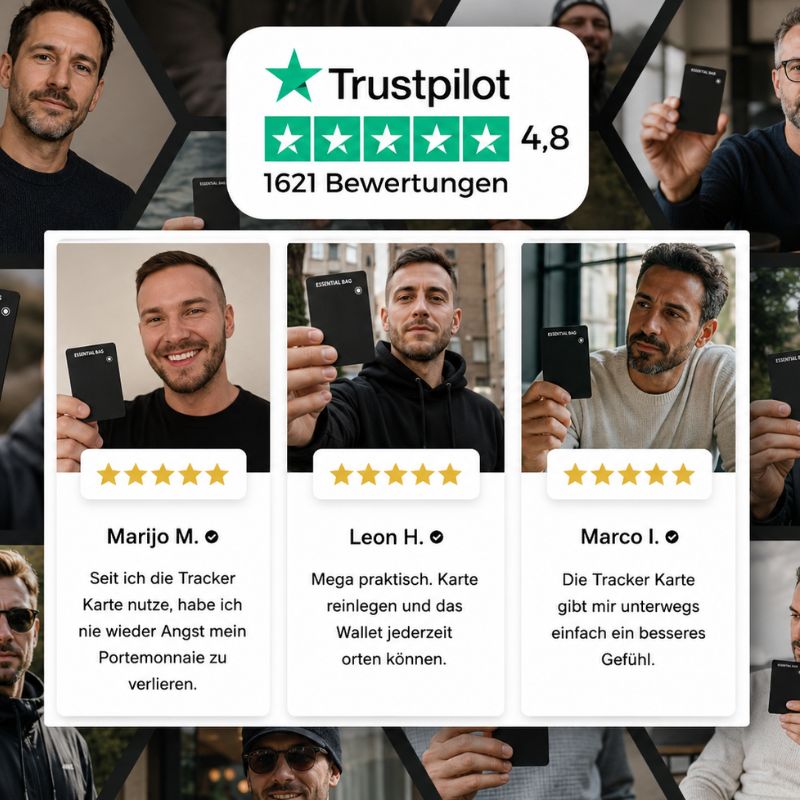 Trustpilot Bewertungen – 4,8 Sterne aus 1621 Bewertungen