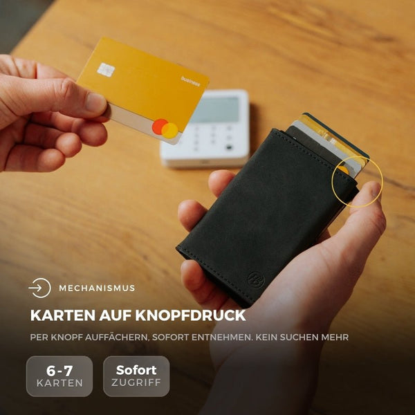 Smart Wallet 3.0 - Designer-Schwarz - Essentialbag #farbe_designer-schwarz 