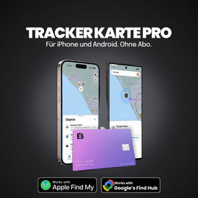 Tracker Karte Pro Apple & Android