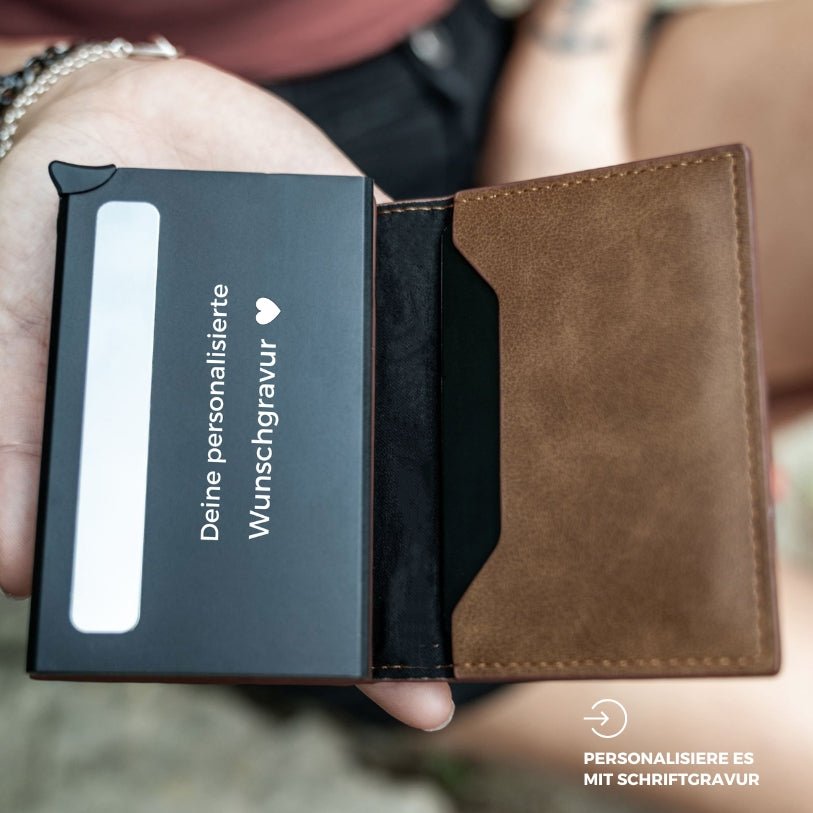 Smart Wallet 3.0 - Kaffee-Braun - Essentialbag #farbe_kaffee-braun