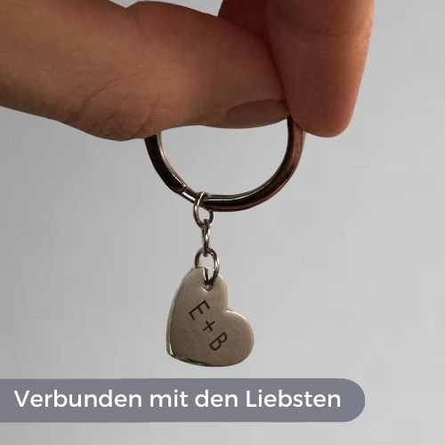 Personalisierbarer Herzanhänger