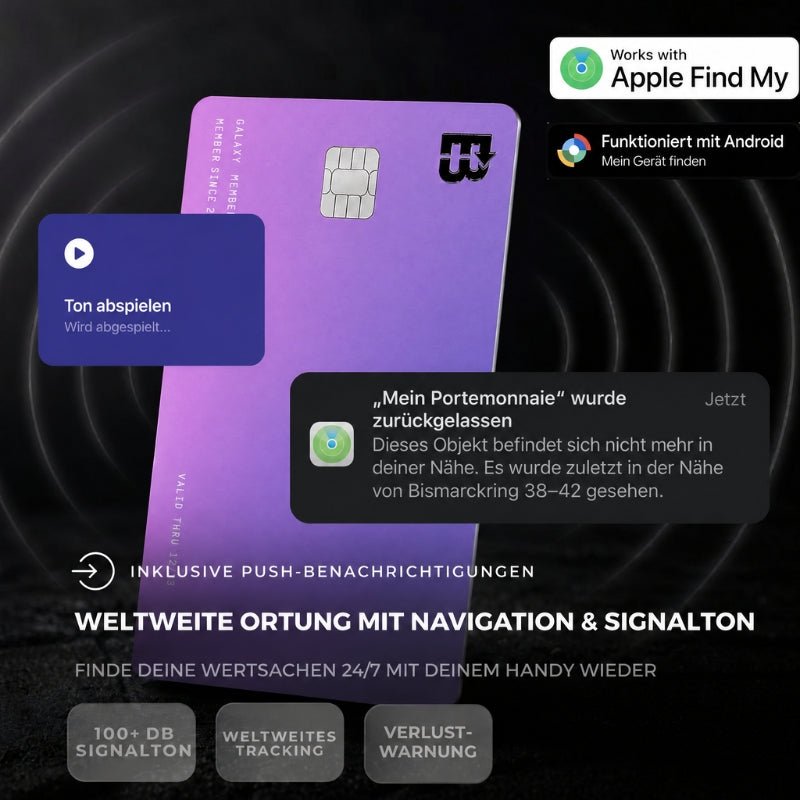Tracker Karte Pro Apple & Android