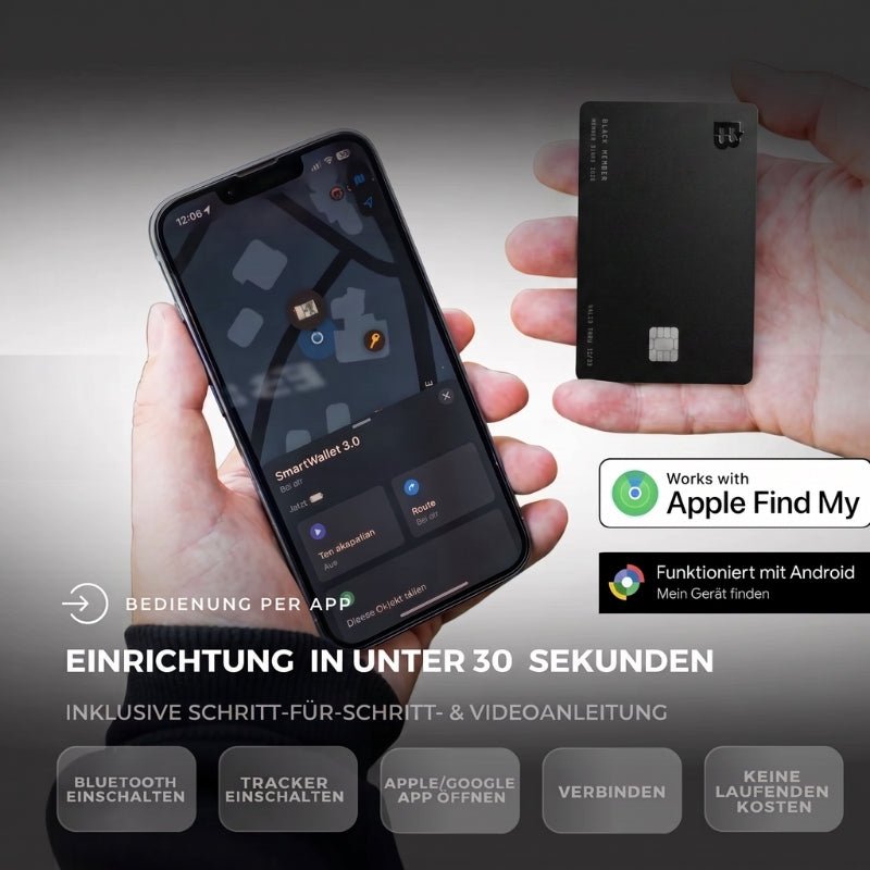 Tracker Karte Pro Apple & Android