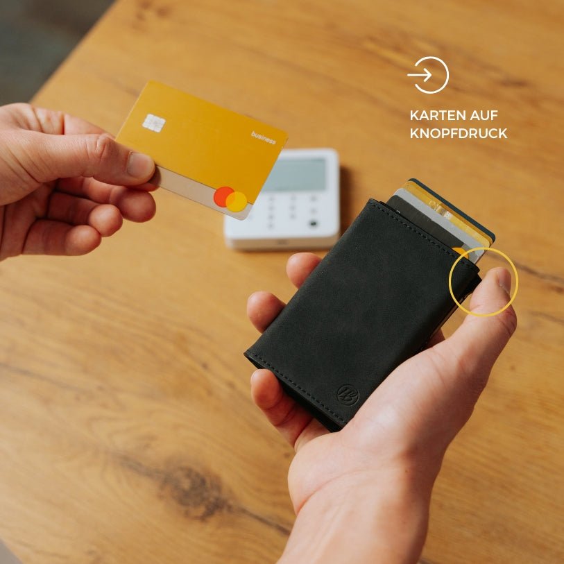 Smart Wallet 3.0 - Designer-Schwarz - Essentialbag #farbe_designer-schwarz 