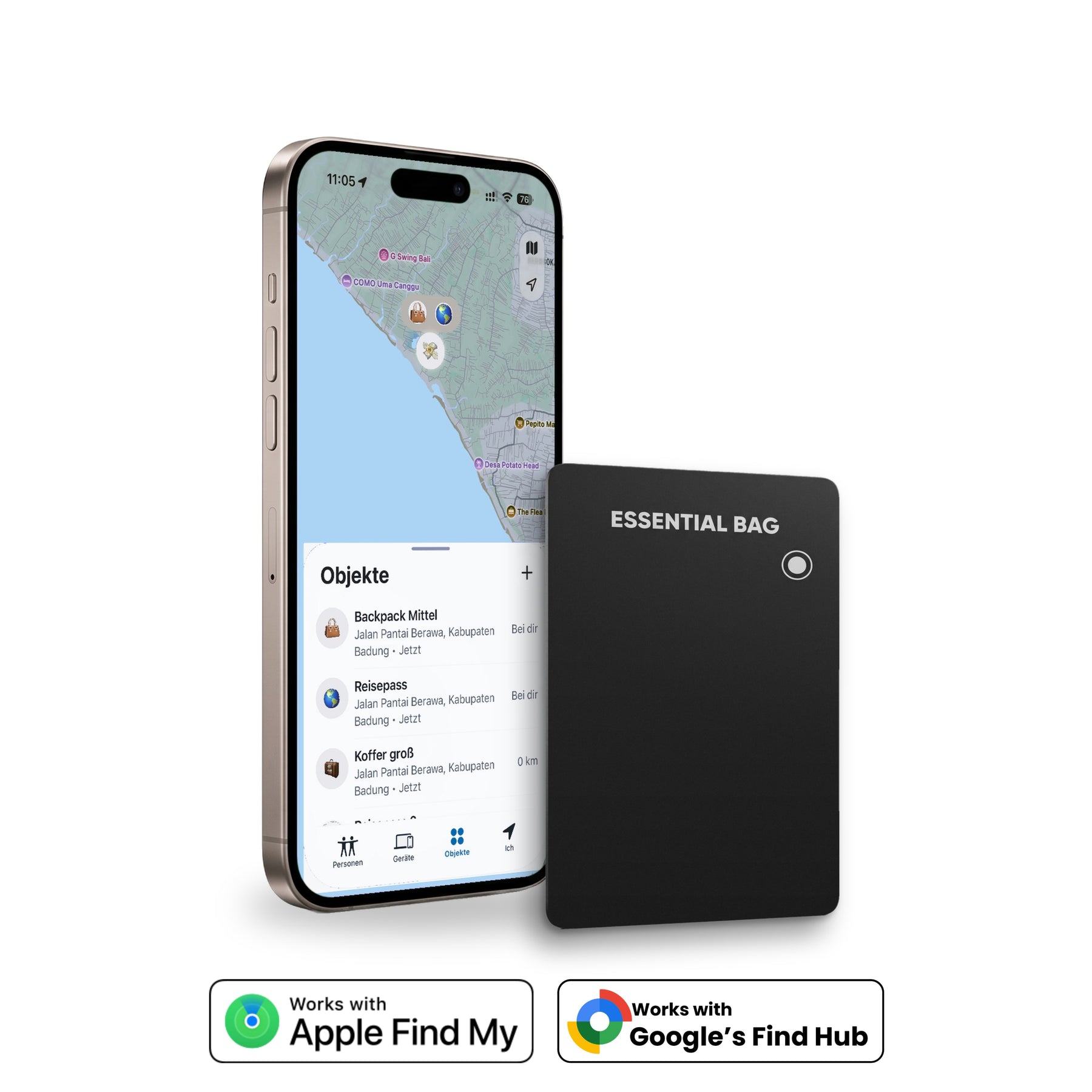 Tracker Karte 3.0  Apple & Android