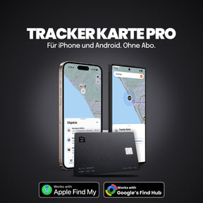 Tracker Karte Pro Apple & Android
