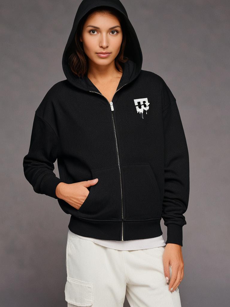 Heavy Oversize Zipper Hoodie