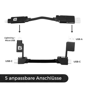 Mini Multi Ladekabel - Essentialbag